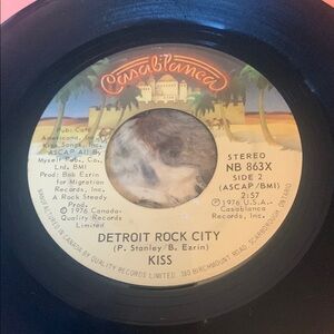 💥3/$20 Vintage KISS 'Detroit Rock City' Vinyl Record